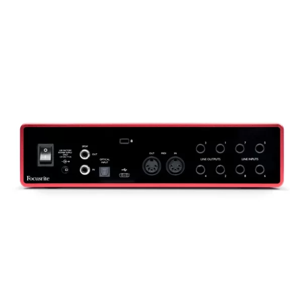 Focusrite Scarlett 18i8 (3ª Geração) - Interface de Áudio USB - Image 3